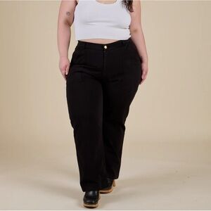 Big Bud Press work pants in basic black
